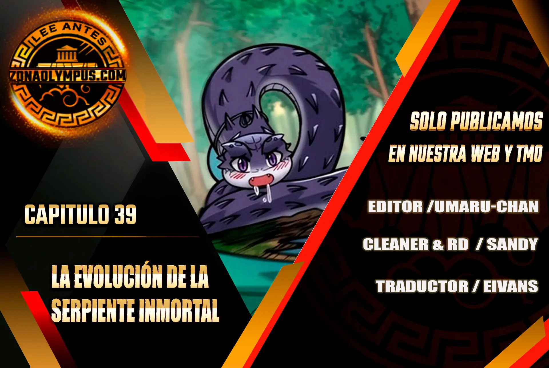 Read La evolución de la serpiente inmortal Manga Online