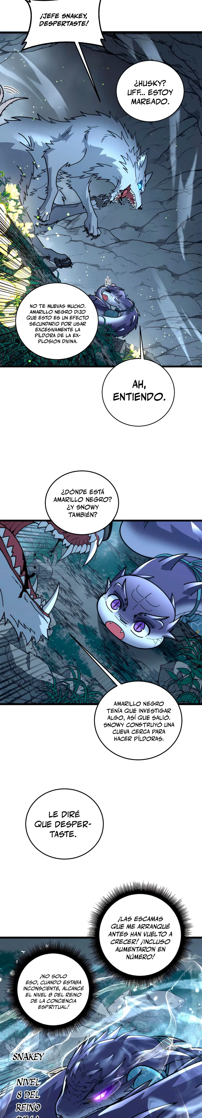 Read La evolución de la serpiente inmortal Manga Online