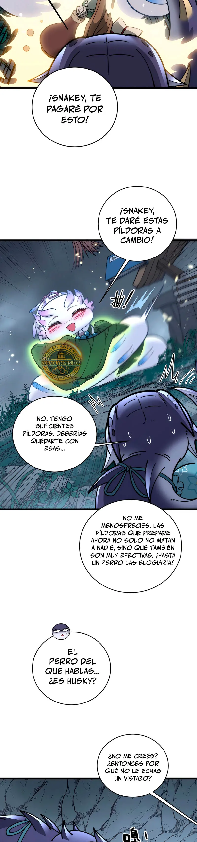 Read La evolución de la serpiente inmortal Manga Online