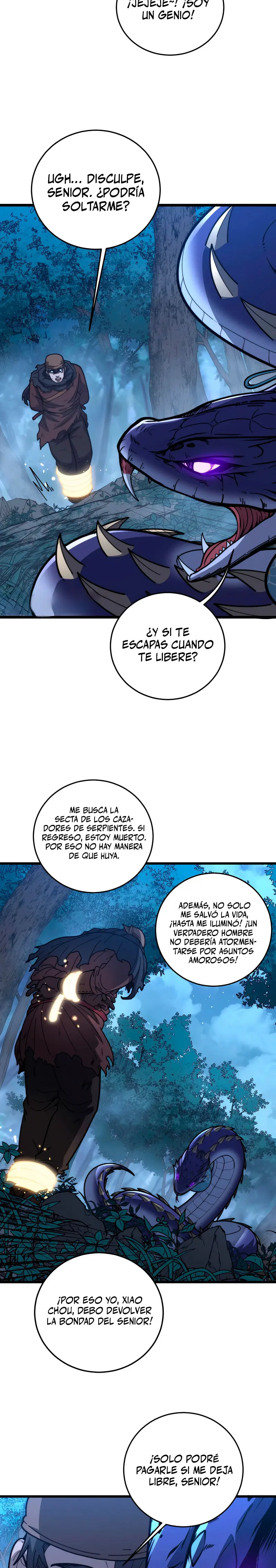 Read La evolución de la serpiente inmortal Manga Online