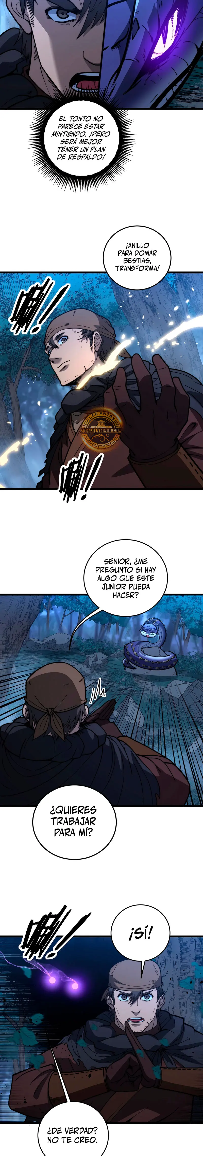 Read La evolución de la serpiente inmortal Manga Online