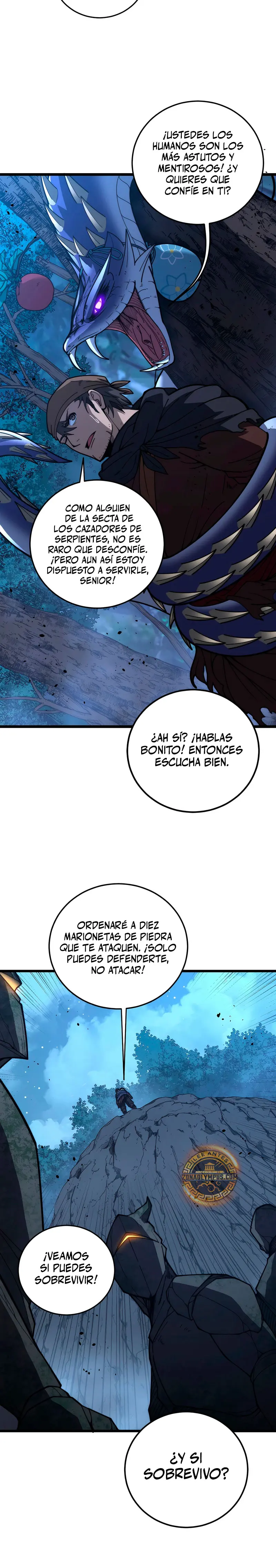 Read La evolución de la serpiente inmortal Manga Online