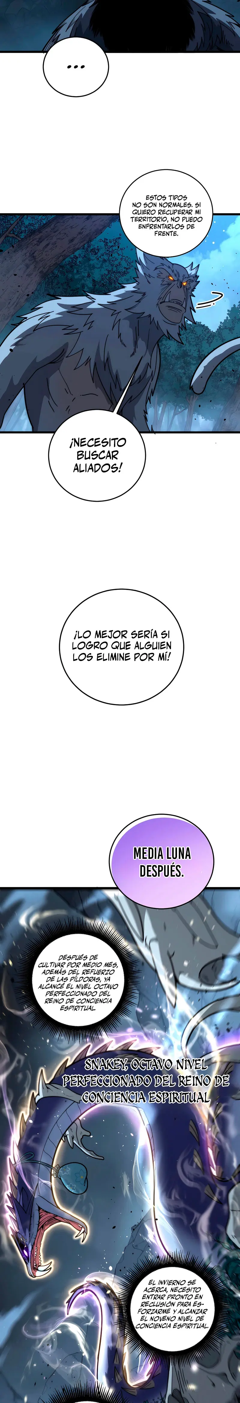 Read La evolución de la serpiente inmortal Manga Online