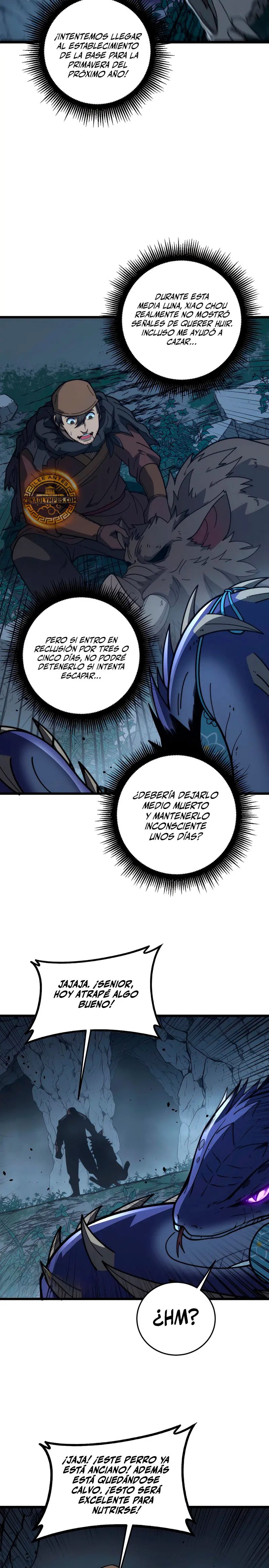 Read La evolución de la serpiente inmortal Manga Online