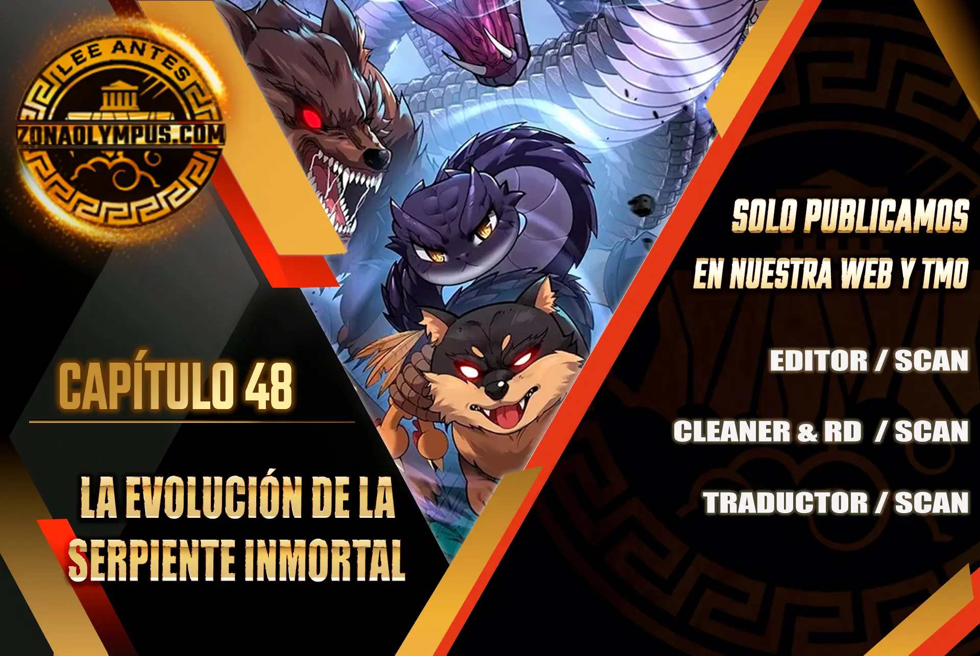 Read La evolución de la serpiente inmortal Manga Online