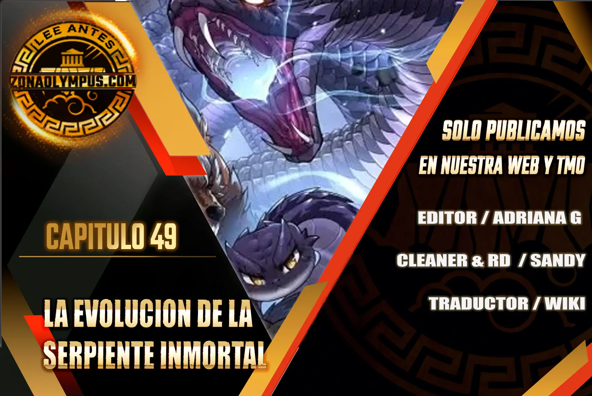 Read La evolución de la serpiente inmortal Manga Online