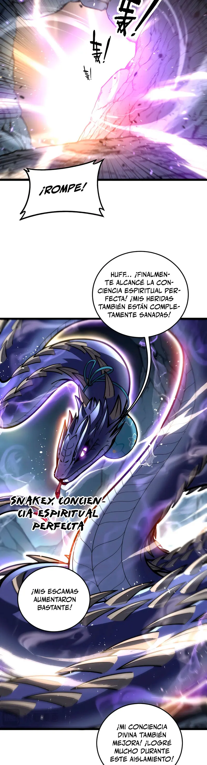 Read La evolución de la serpiente inmortal Manga Online