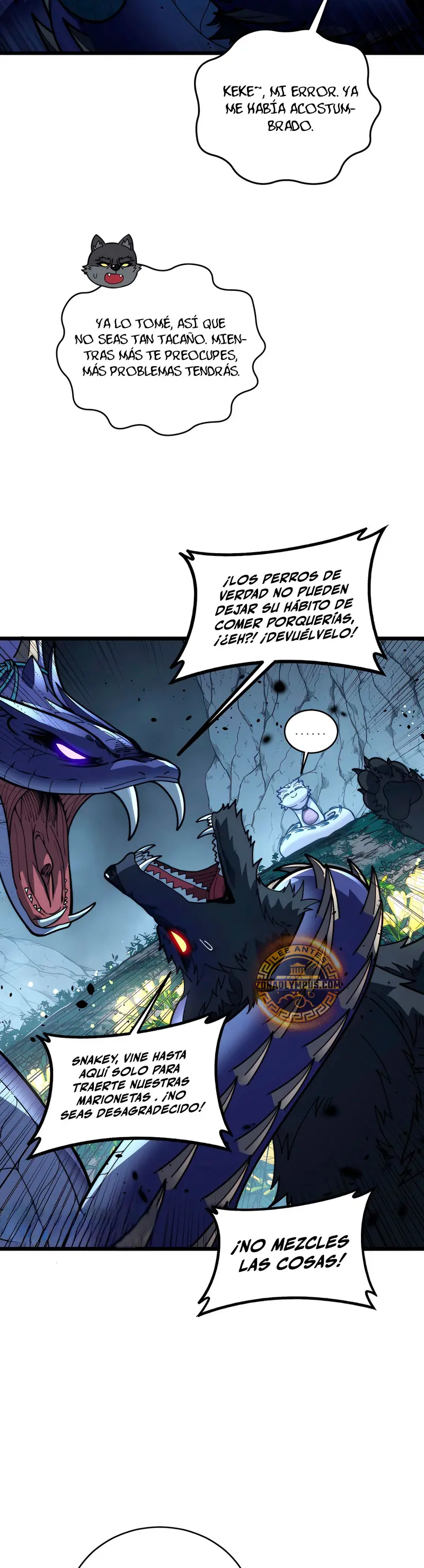 Read La evolución de la serpiente inmortal Manga Online