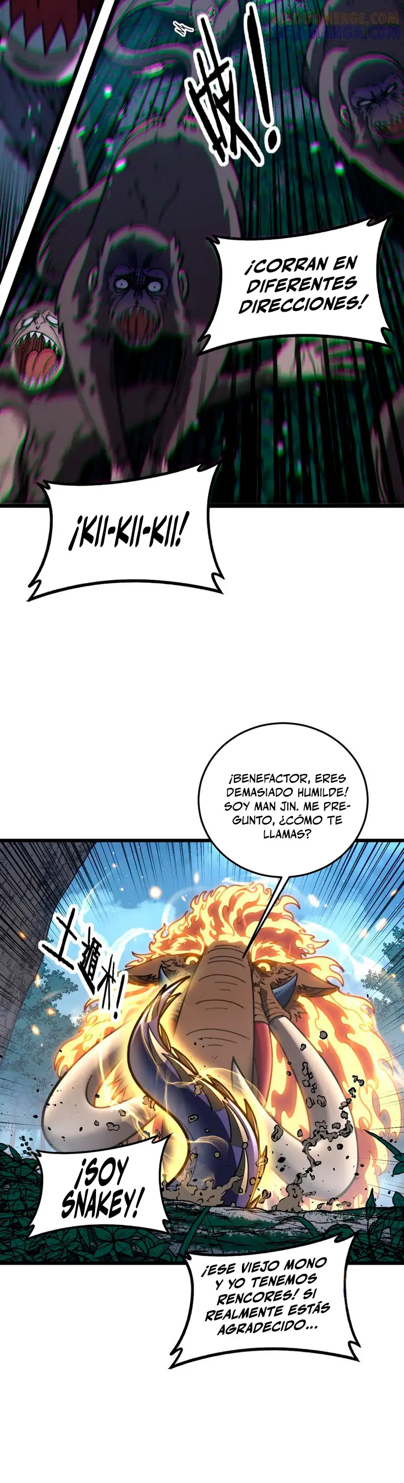 Read La evolución de la serpiente inmortal Manga Online