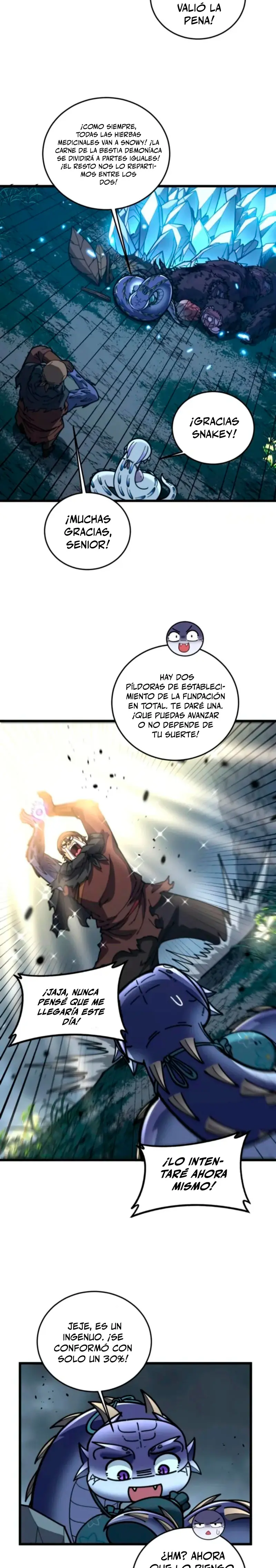 Read La evolución de la serpiente inmortal Manga Online