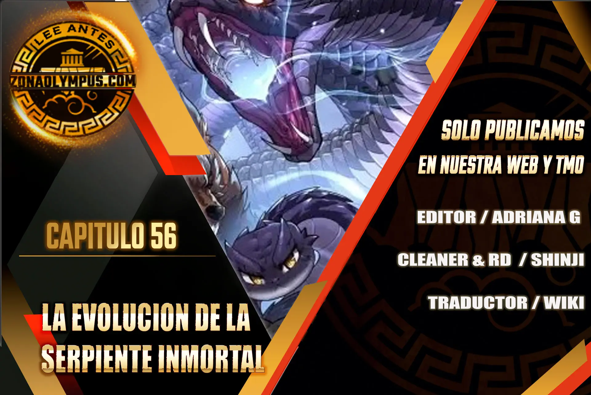 Read La evolución de la serpiente inmortal Manga Online