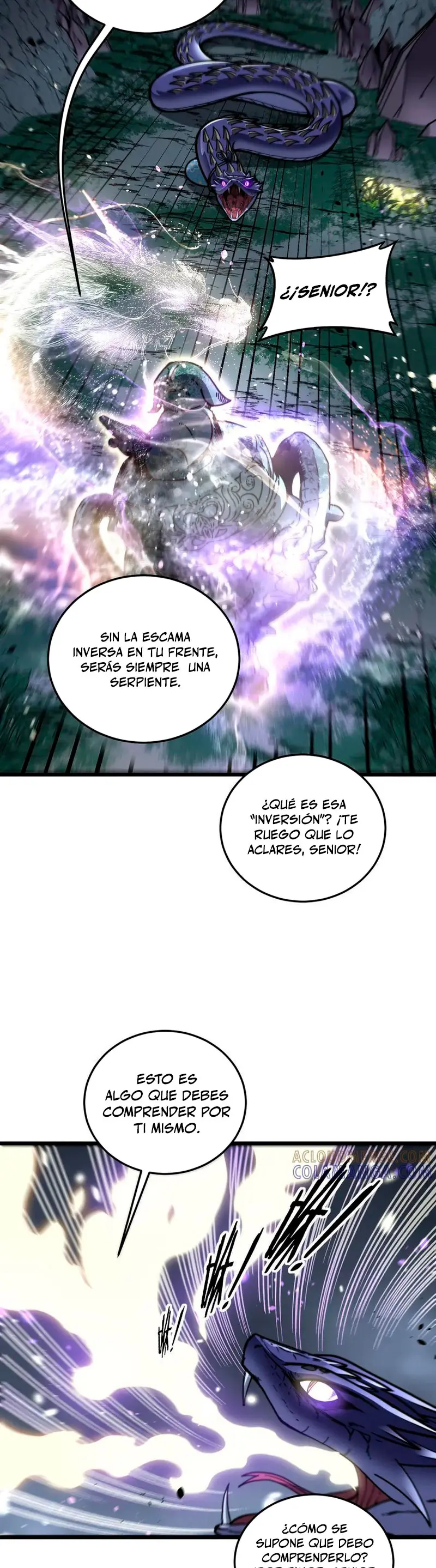 Read La evolución de la serpiente inmortal Manga Online