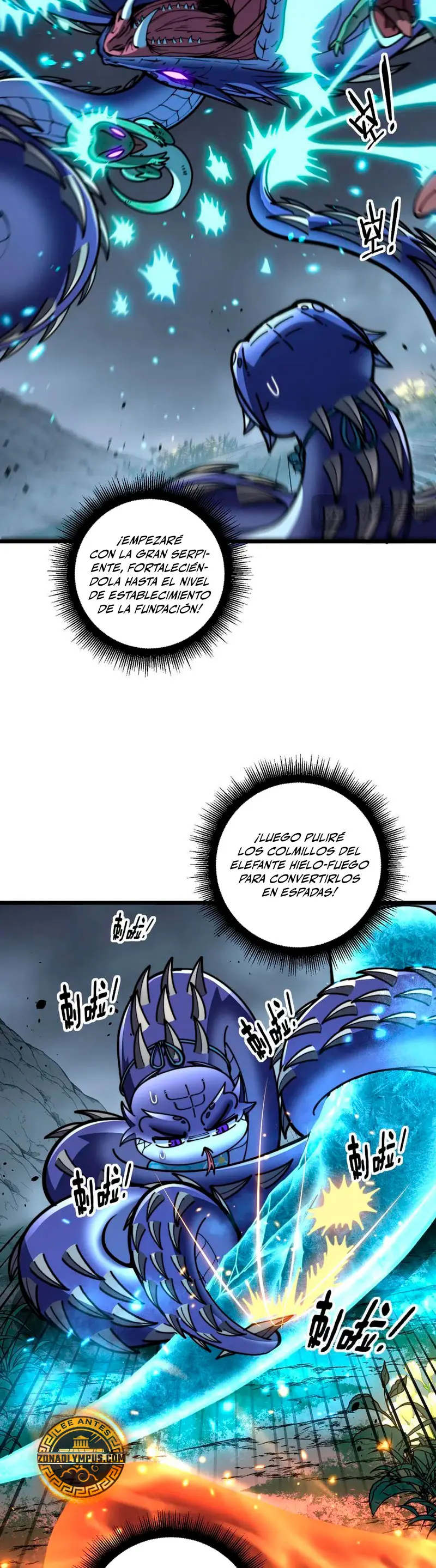 Read La evolución de la serpiente inmortal Manga Online