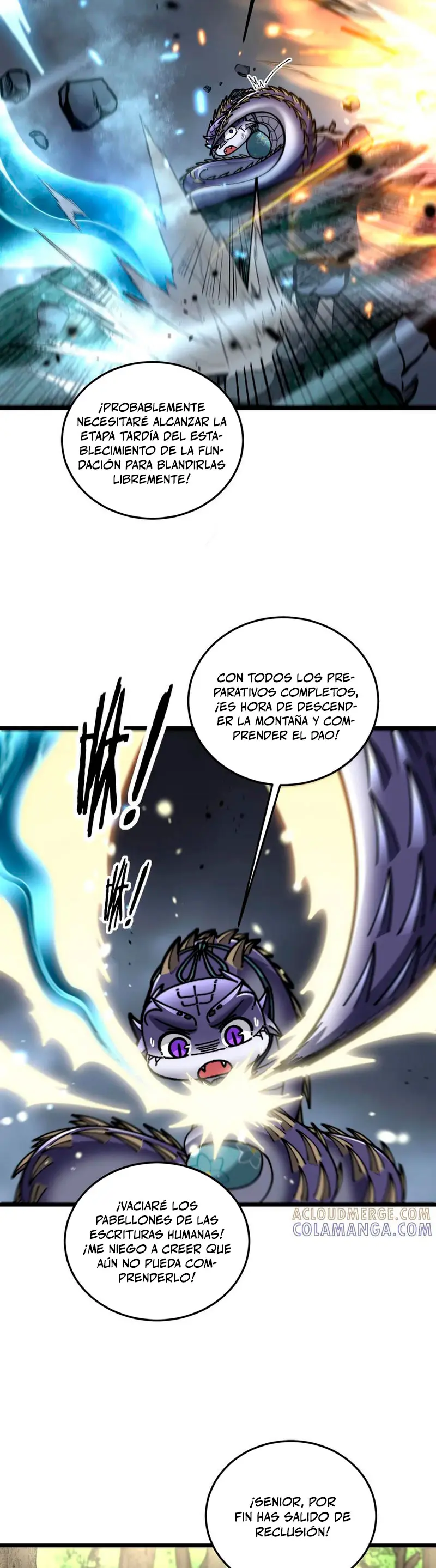 Read La evolución de la serpiente inmortal Manga Online
