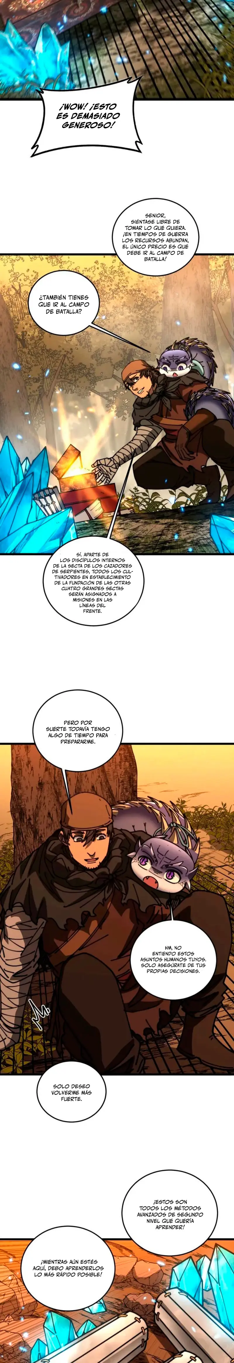 Read La evolución de la serpiente inmortal Manga Online