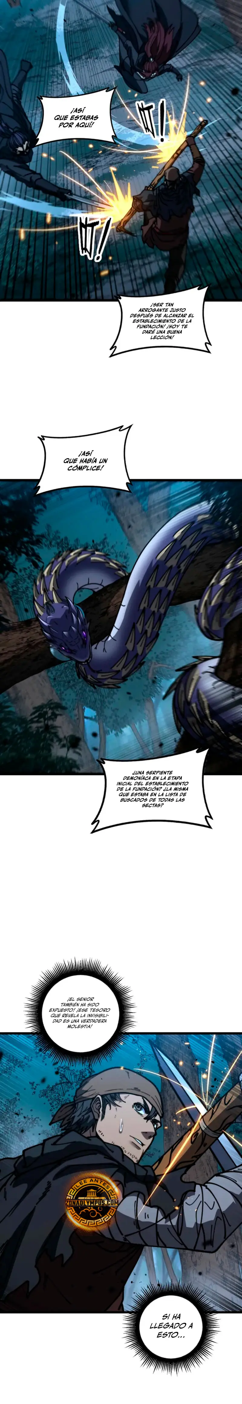 Read La evolución de la serpiente inmortal Manga Online