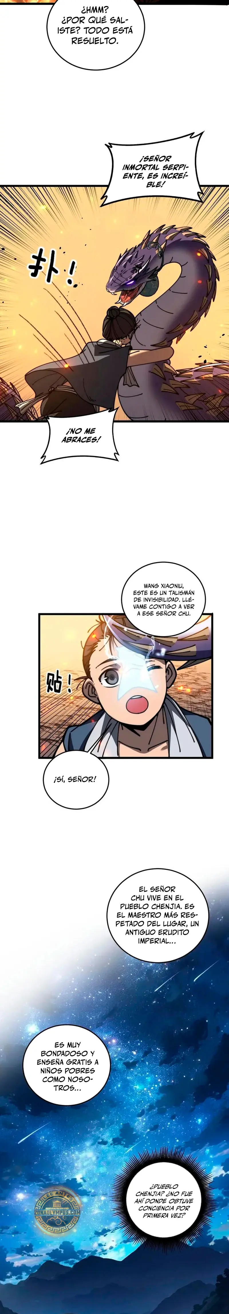 Read La evolución de la serpiente inmortal Manga Online