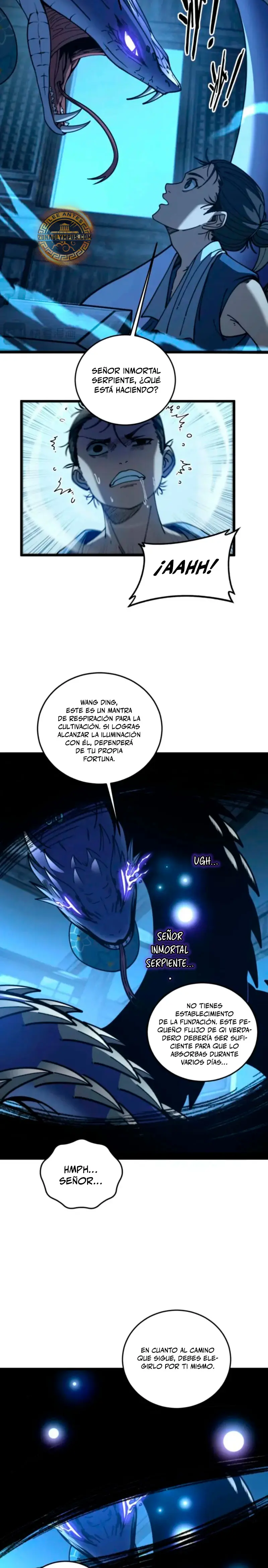 Read La evolución de la serpiente inmortal Manga Online