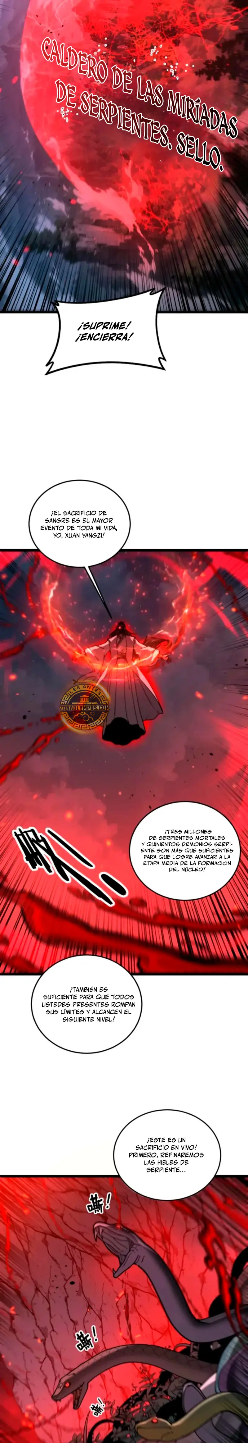 Read La evolución de la serpiente inmortal Manga Online