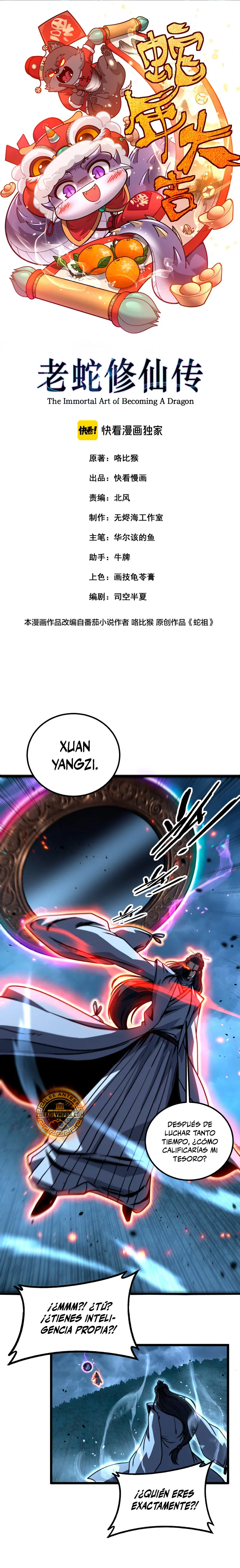 Read La evolución de la serpiente inmortal Manga Online