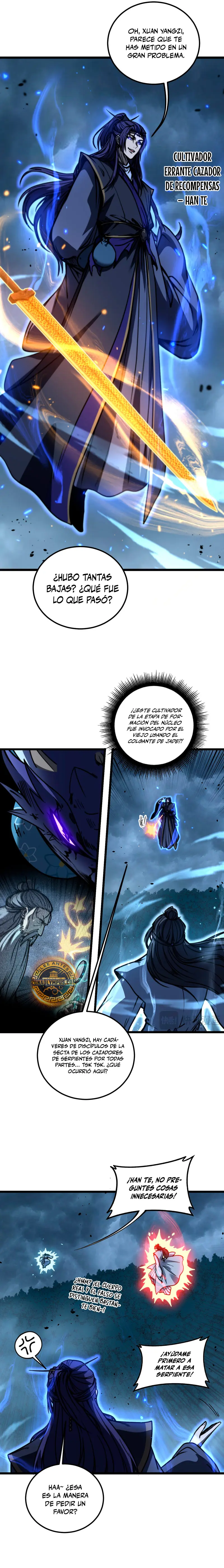 Read La evolución de la serpiente inmortal Manga Online