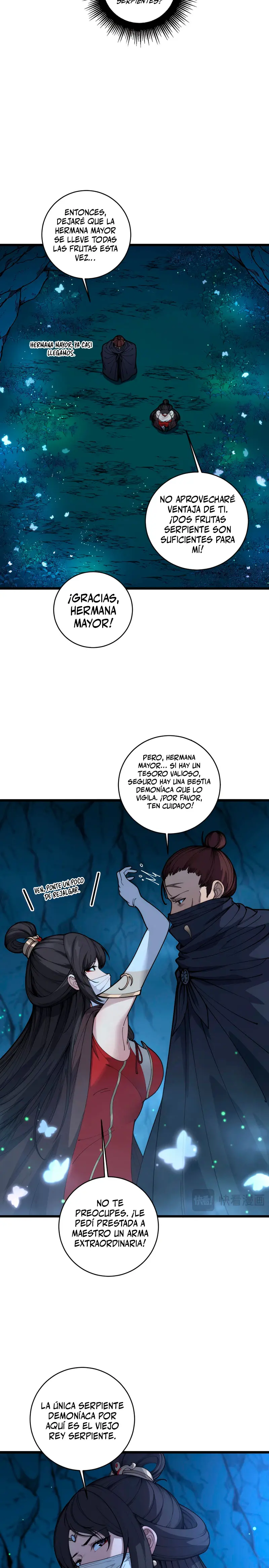 Read La evolución de la serpiente inmortal Manga Online