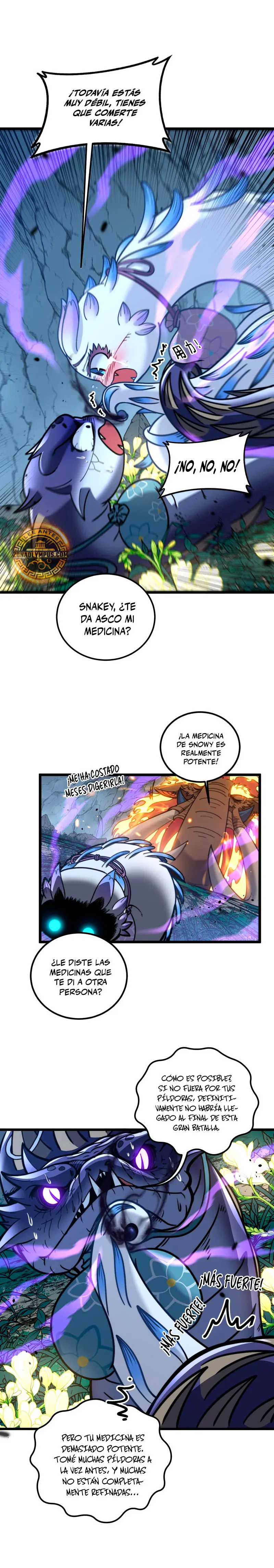 Read La evolución de la serpiente inmortal Manga Online