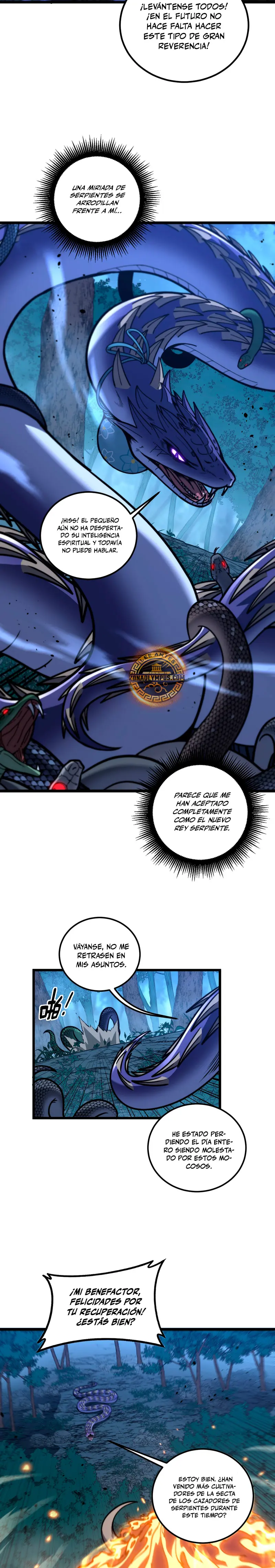 Read La evolución de la serpiente inmortal Manga Online