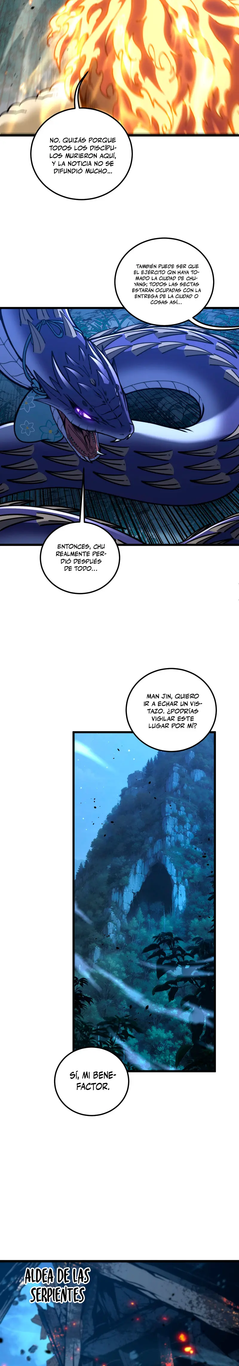 Read La evolución de la serpiente inmortal Manga Online