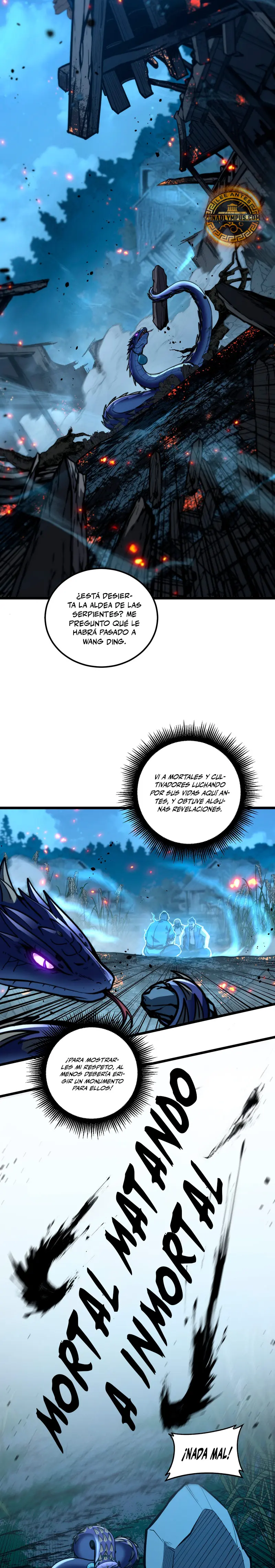 Read La evolución de la serpiente inmortal Manga Online