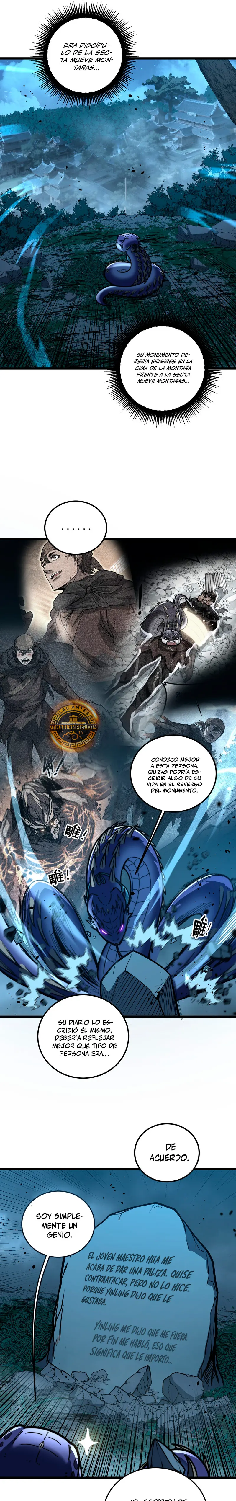 Read La evolución de la serpiente inmortal Manga Online