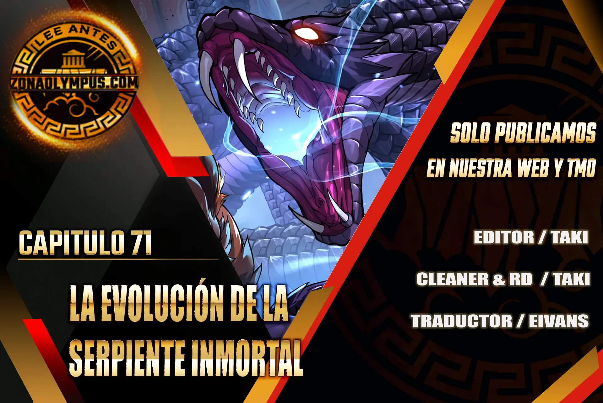 Read La evolución de la serpiente inmortal Manga Online