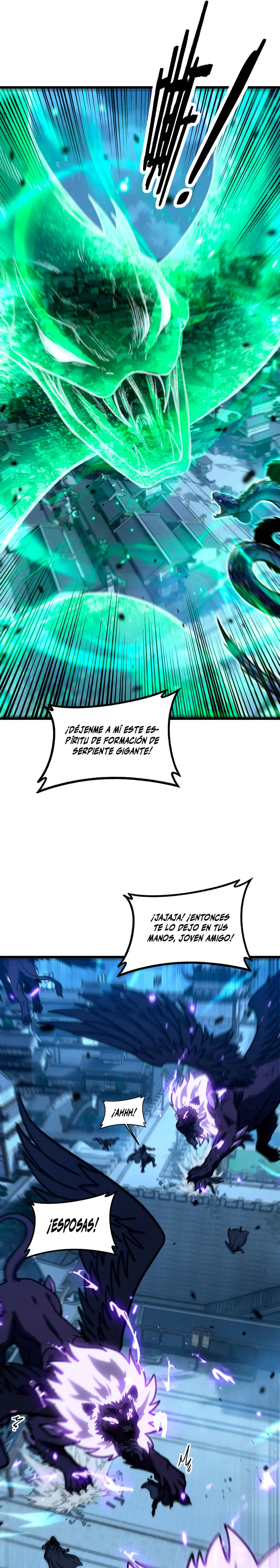 Read La evolución de la serpiente inmortal Manga Online