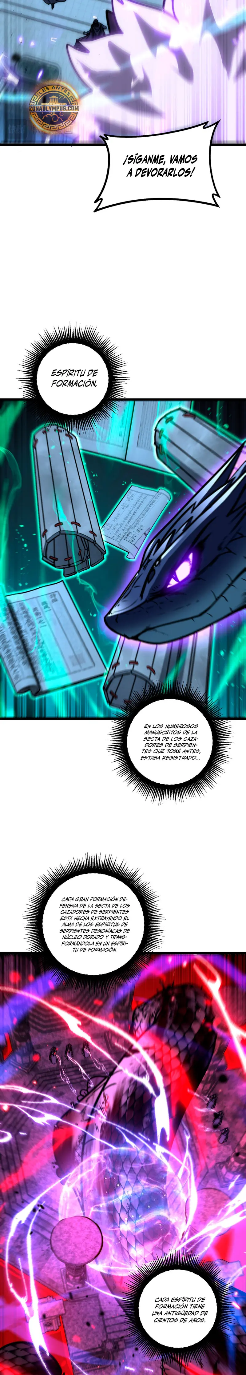 Read La evolución de la serpiente inmortal Manga Online