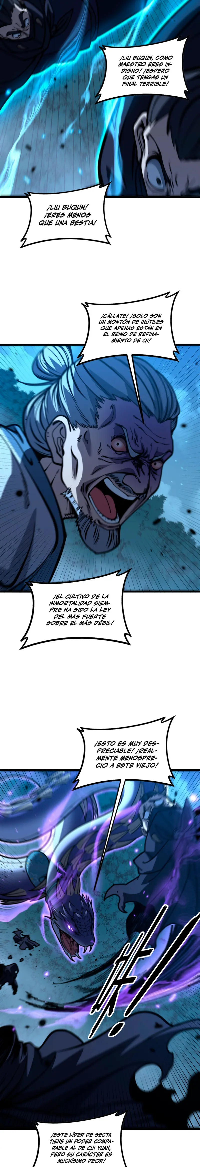 Read La evolución de la serpiente inmortal Manga Online