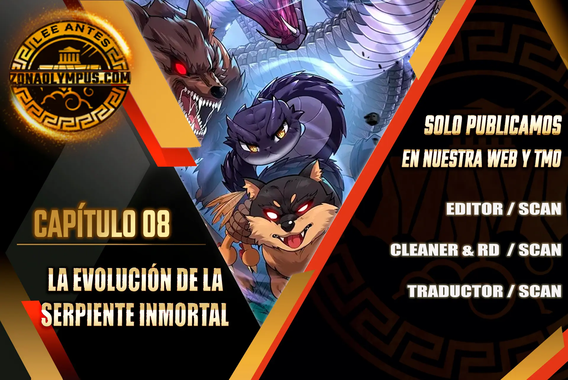 Read La evolución de la serpiente inmortal Manga Online