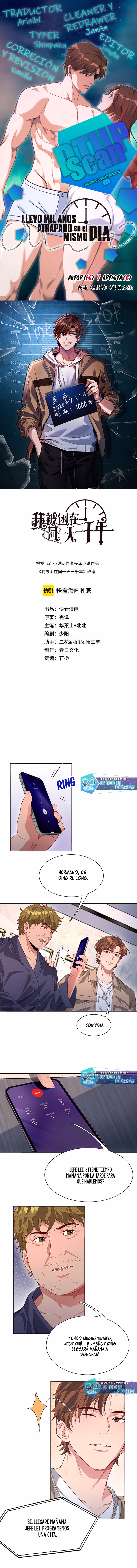 Read Llevo mil años atrapado en el mismo día Manga Online