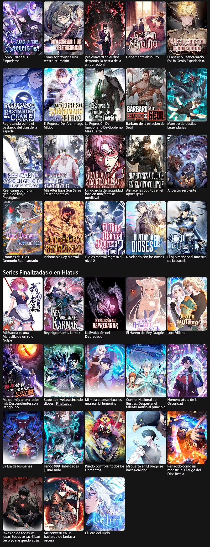 Read Maestro de bestias Legendarias Manga Online