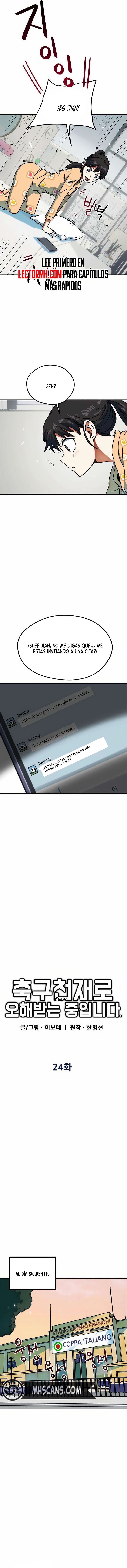 Read Me Confundieron con un Genio del Futbol Manga Online