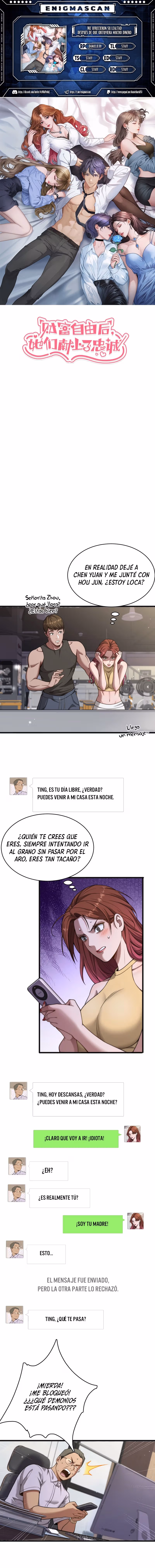 Read Me ofrecieron su lealtad después de que obtuviera mucho dinero Manga Online