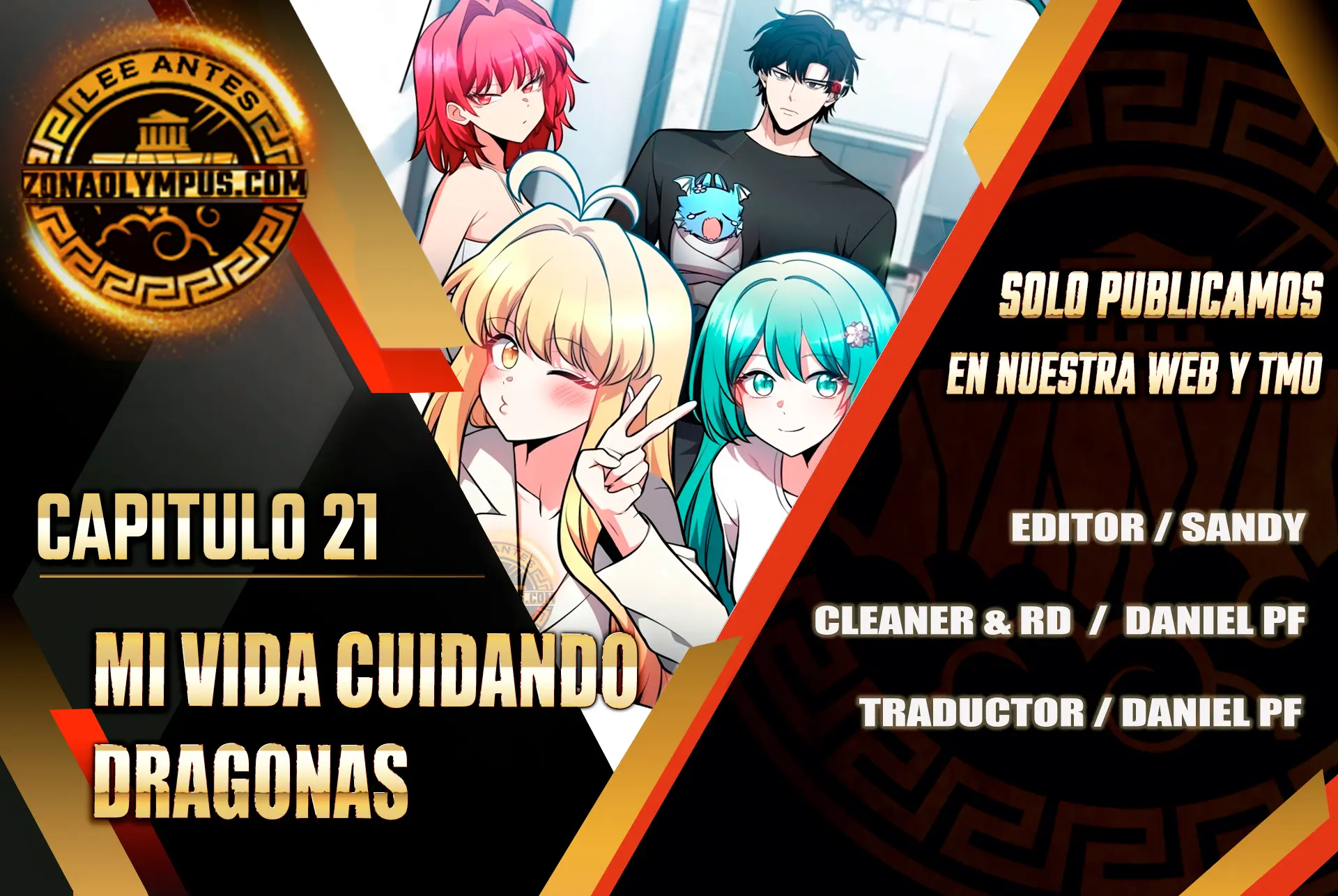 Read Mi Vida Cuidando Dragonas Manga Online