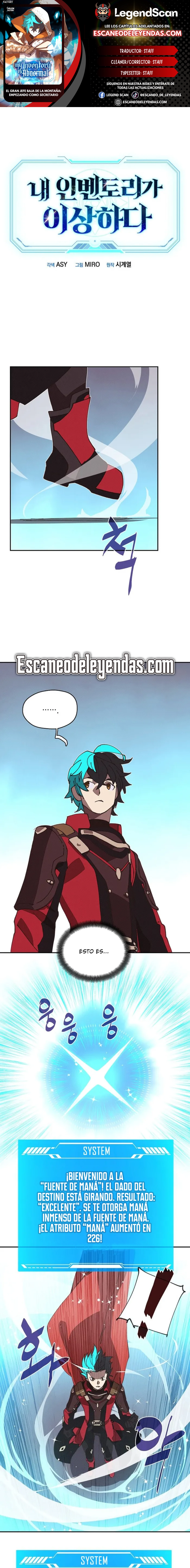 Read Mi inventario es anormal Manga Online