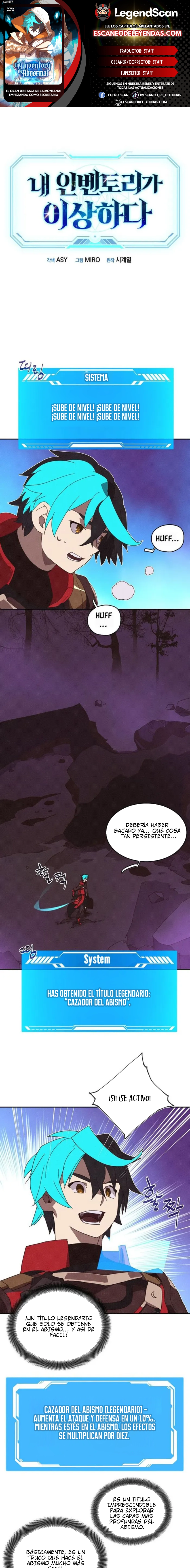 Read Mi inventario es anormal Manga Online