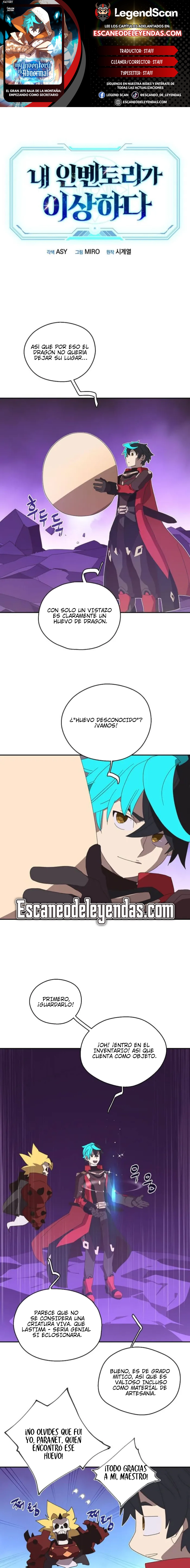 Read Mi inventario es anormal Manga Online