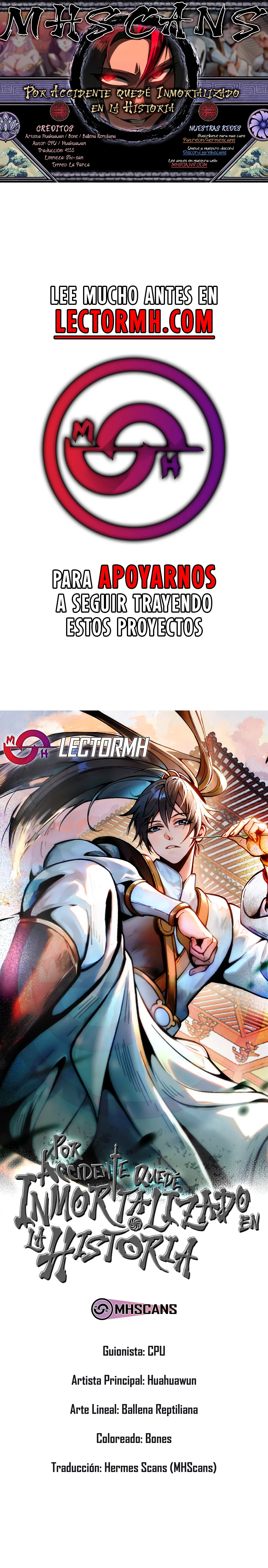 Read Por Accidente quedé Inmortalizado en la Historia Manga Online