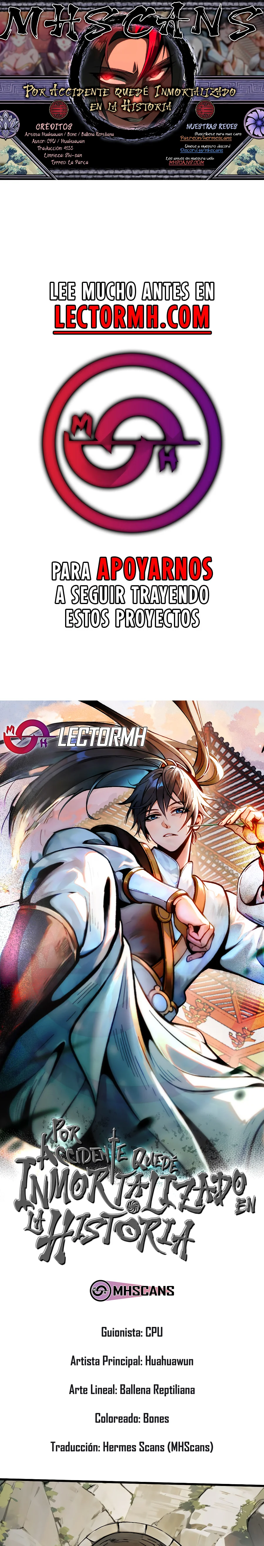 Read Por Accidente quedé Inmortalizado en la Historia Manga Online