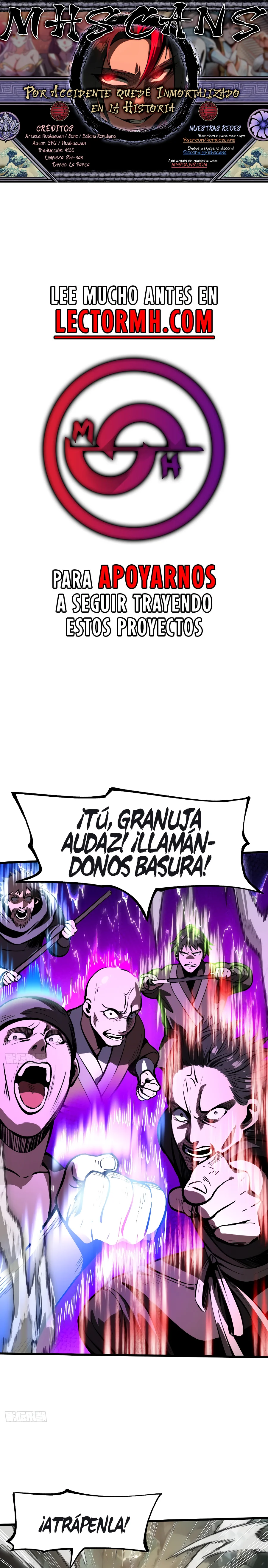 Read Por Accidente quedé Inmortalizado en la Historia Manga Online