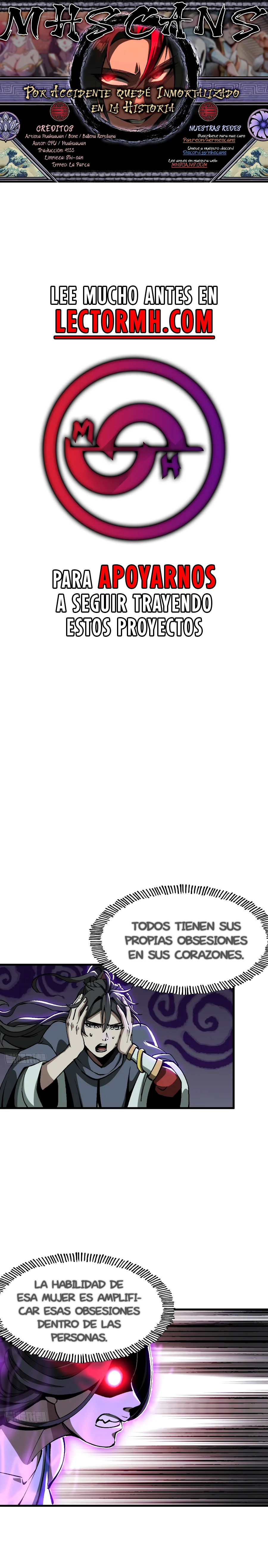 Read Por Accidente quedé Inmortalizado en la Historia Manga Online