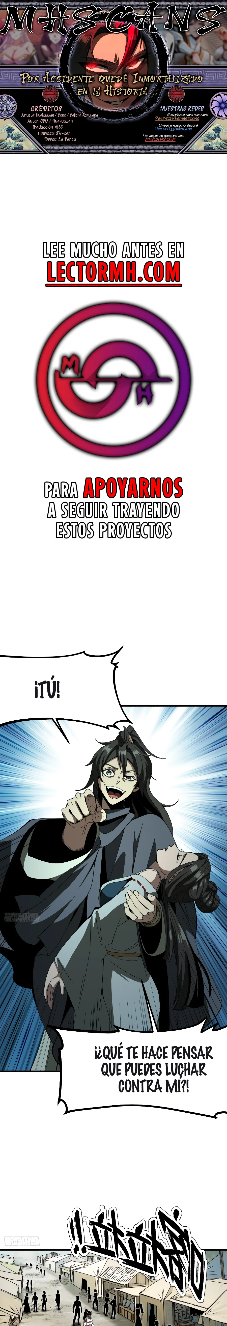 Read Por Accidente quedé Inmortalizado en la Historia Manga Online