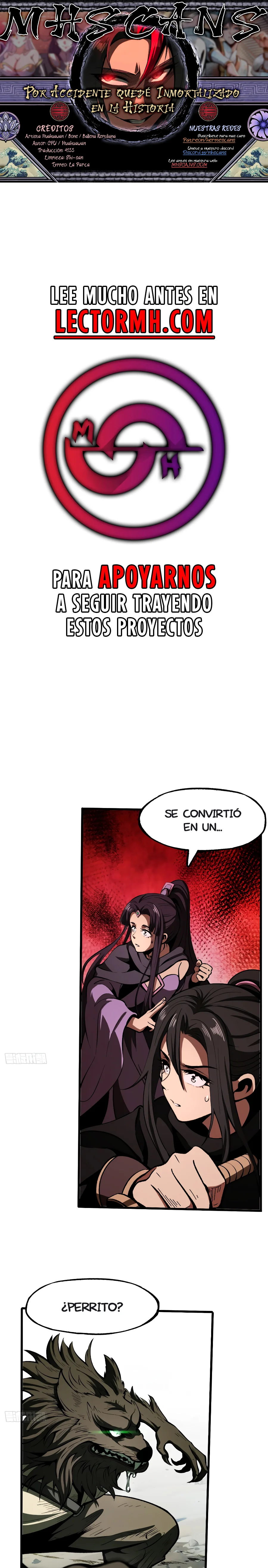 Read Por Accidente quedé Inmortalizado en la Historia Manga Online